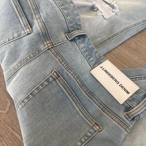 J.Lindeberg Women's Denim in Light Blue